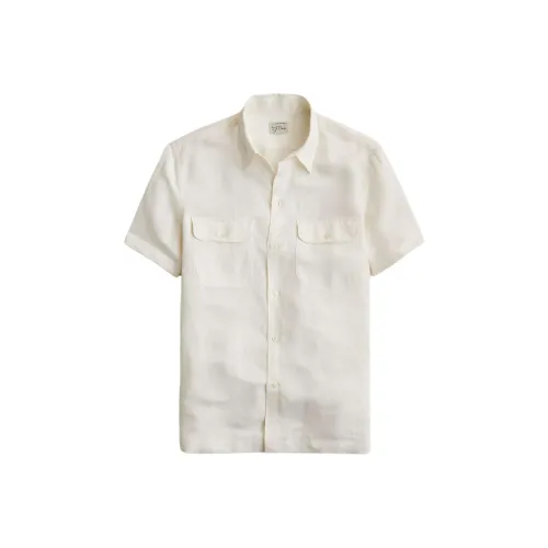 J.Crew Мужские рубашки цвета слоновой кости