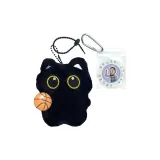 Баскетбол Маленький Черный Кот Кукла Подвеска + Цвет KD Покер Чип