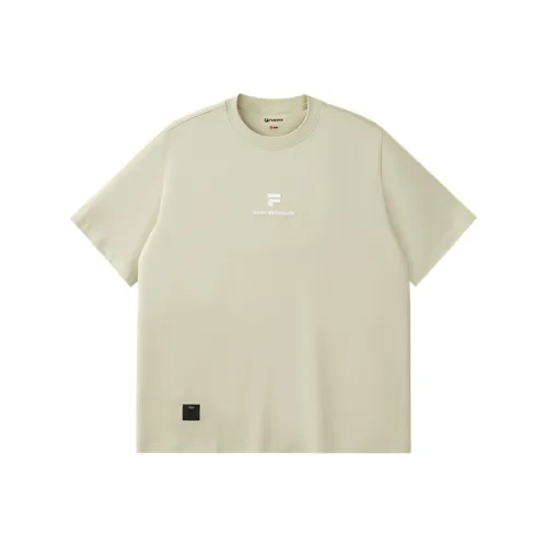 FILA FUSION Рабочая одежда Кремовый Хаки LK Мужская T-рубашка