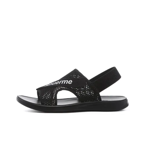 AIBAOLUO Пляжные сандалии Мужские Черные