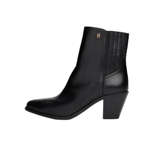 Tommy Hilfiger TH Monogram Челси 6,8 см Женские Черный