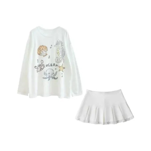 XIAOJUCHUANLI Комплект с юбкой Женские