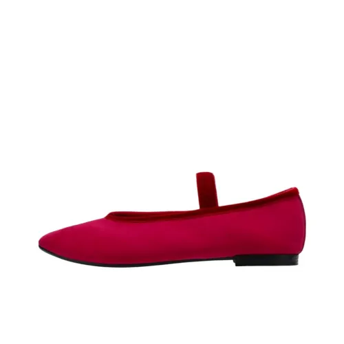 Repetto Lilouh Планшет Mary Jane Туфли Женские Красные
