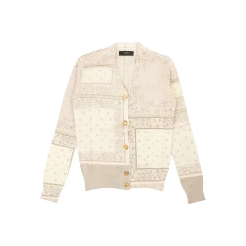 AMIRI Сливочный Женские Трикотаж