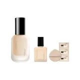 Долговечный макияж, набор #W03 (30 мл + 8 мл + образец*3 + розовый)