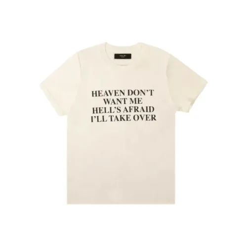 AMIRI Белые Женские Футболки