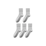 Женский: Светло-серый, упаковка из 5 штук