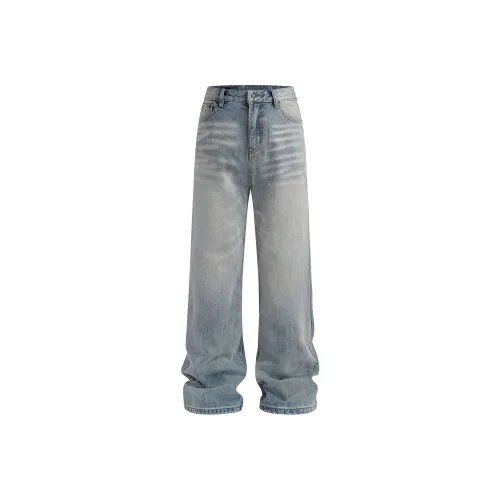 J.F.U Blue Men's Jeans J.F.U Синий Мужской Джинсы