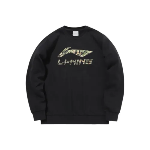LINING Sports Life Collection Черные Мужские Толстовки