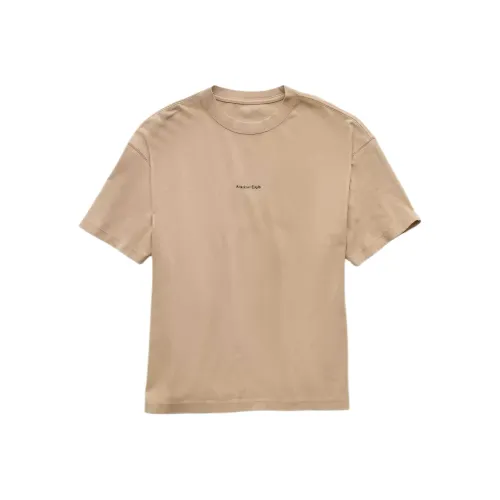 AMERICAN EAGLE Хаки Мужская T-рубашка