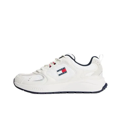 Tommy Hilfiger TRAINERS Низкий Топ Повседневная Обувь Мужская Белая