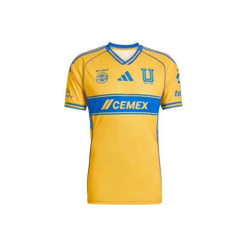 Adidas Футбол Джерси Мужской Золотой