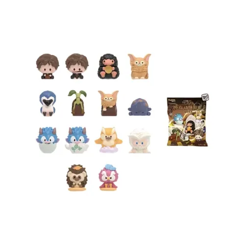 Минисо Гарри Поттер Магические Животные Мини Слепые Коробки Один Mystery Коробка Полная Коробка 12 Упаковок