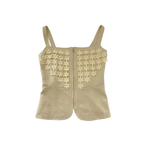 OUBO Хаки Женские Топы