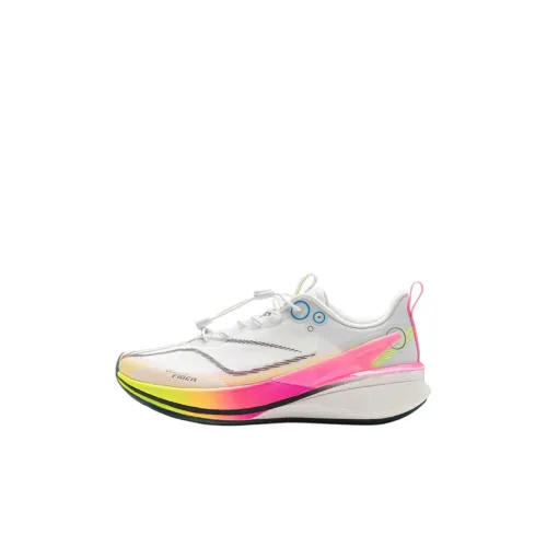 LINING YOUNG Red Hare 8 PRO Амортизация Износостойкий Низкий Топ Детские Беговые Кроссовки Белый Детский