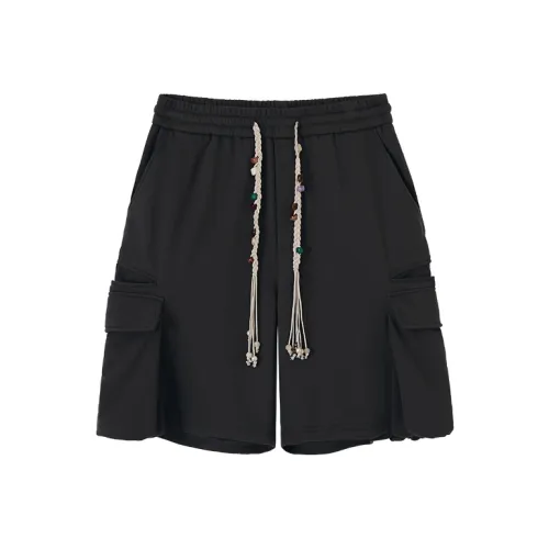 CONP Серо-коричневые унисекс шорты карго