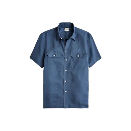 J.Crew Мужские Рубашки Синий Cut