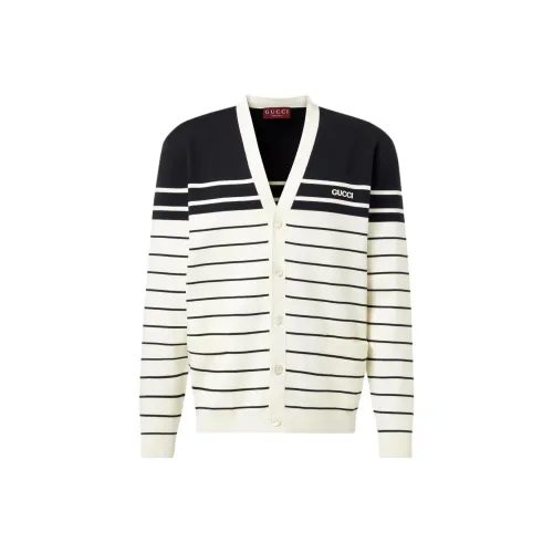 GUCCI SS25 Spring Collection Трикотаж Мужской Белый