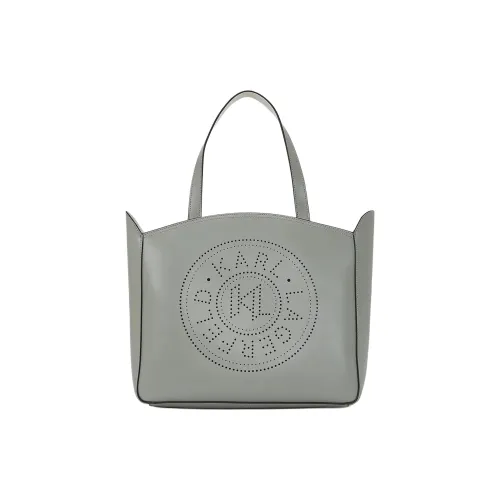 KARL LAGERFELD K CIRCLE Телячья кожа Тоут Сумка Сумка для покупок Сумка на плечо Средний Женская Серый