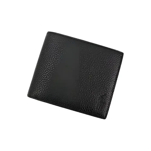 Polo Ralph Lauren Кожа Кошелек Унисекс Черный