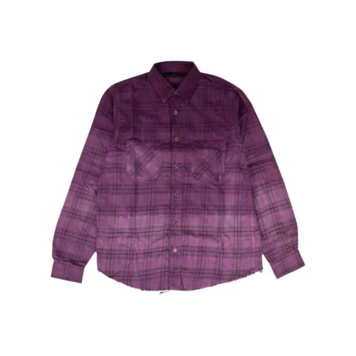 AMIRI Фиолетовые Мужские Рубашки