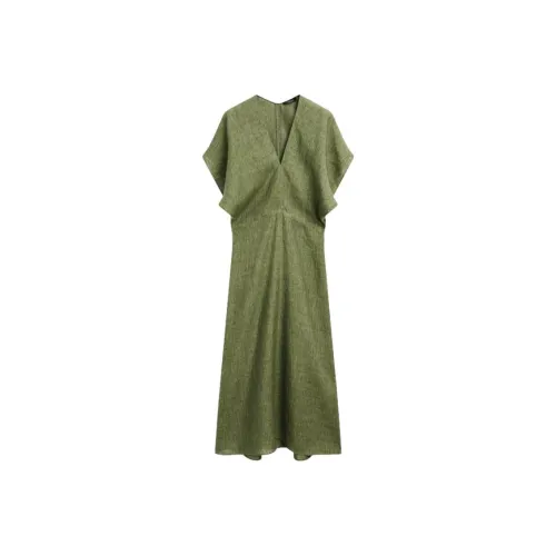 Massimo Dutti Короткий рукав Платье Женское