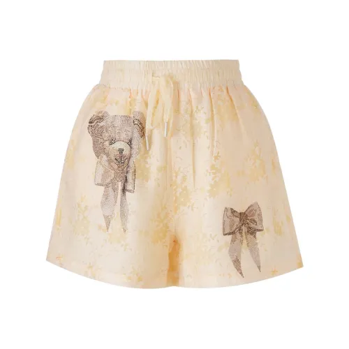 TCH Желтые Женские Повседневные Шорты