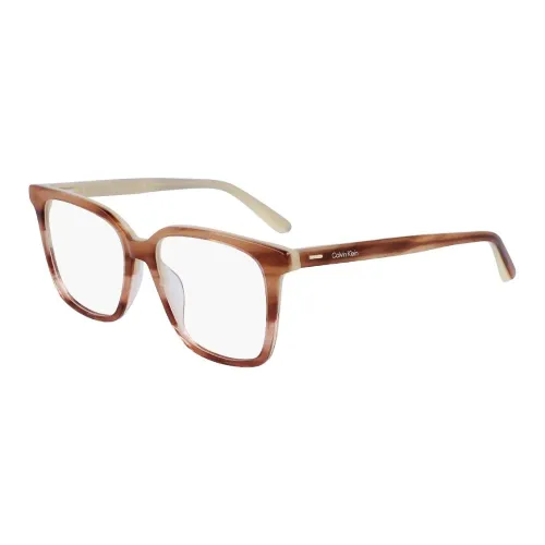 CALVIN KLEIN Пластик Квадратные Оправы для очков Унисекс Коричневый