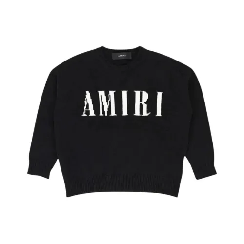 AMIRI Черный Kids Свитеры