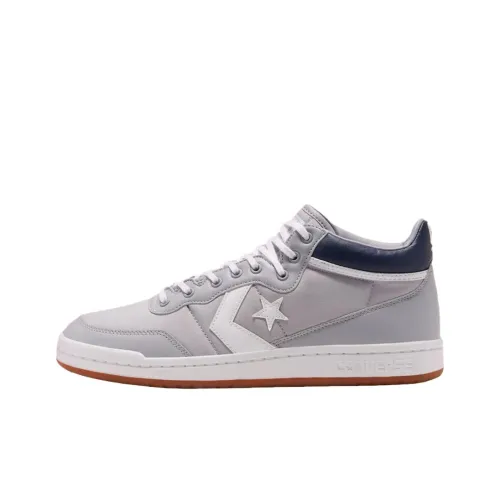 Конверс Fastbreak PRO Устойчивые к истиранию MID Топ Скейтборд Кроссовки Мужские Серые