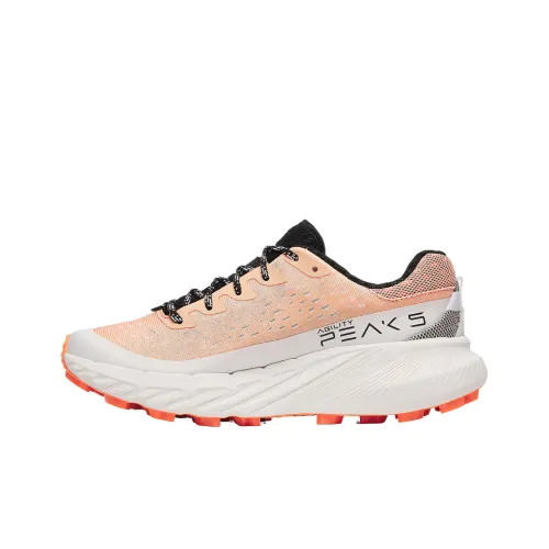 MERRELL Agility Peak 5 Устойчивый к истиранию Дышащая Низкий Верх Бег на длинные дистанции Обувь Женская Розовая