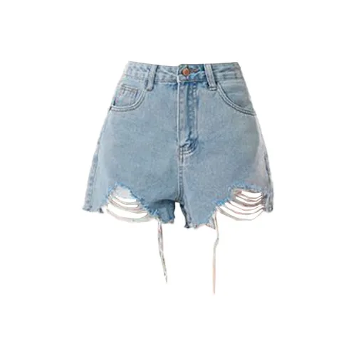 Белый медведь Джинсовые шорты Женские