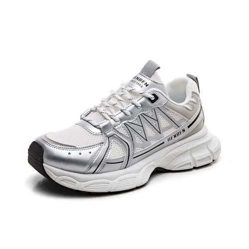 RENBEN Противоскользящие Легкие Увеличивающие Высоту Низкие Кеды Мужские