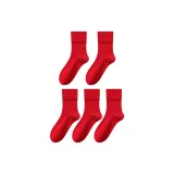 Женский: Red, 5 Pack