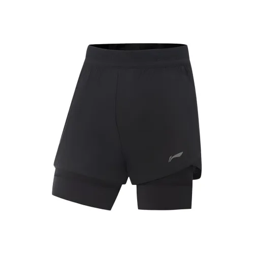 LINING Черные Женские Повседневные Шорты