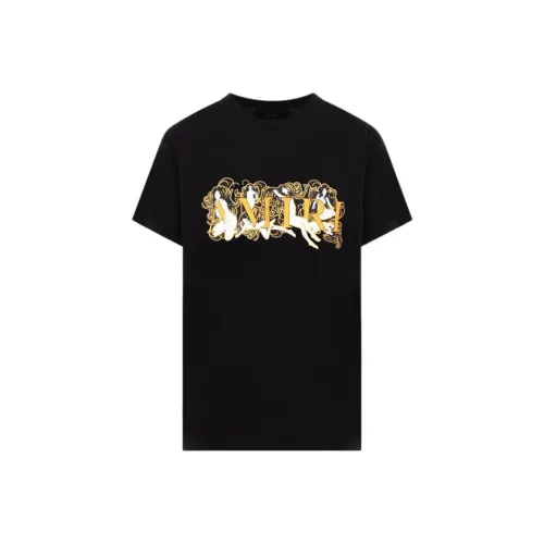 AMIRI Мужские черные футболки