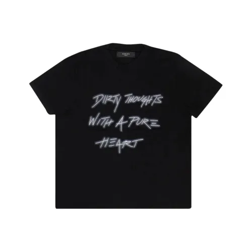 AMIRI Черные Женские Т-рубашки