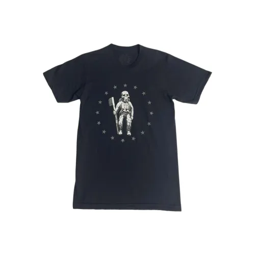 Chrome Hearts Мужские черные футболки