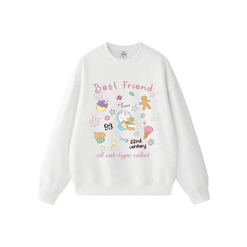 DoraemonA Jingle Cats Круглый вырез Свитшот Унисекс