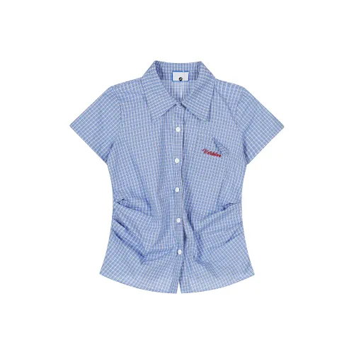 Captainbeer Синие Женские Рубашки