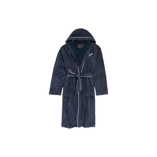 Balenciaga Мужские банные халаты морского синего цвета