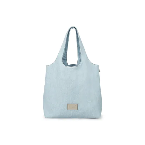 Lee ПУ (полиуретан) Сумка через плечо Тоут Средняя Женская Светлый Деним