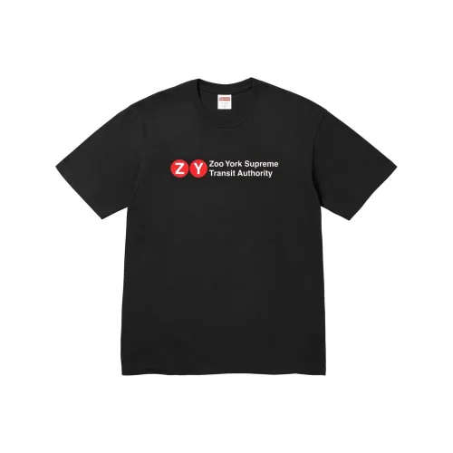Supreme Zoo York Collaboration Унисекс Футболки