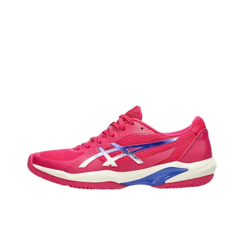 Asics SOLUTION SWIFT FF 2 Легкий и Износостойкий Низкий Топ Кроссовки для тренировок Женские Розовые