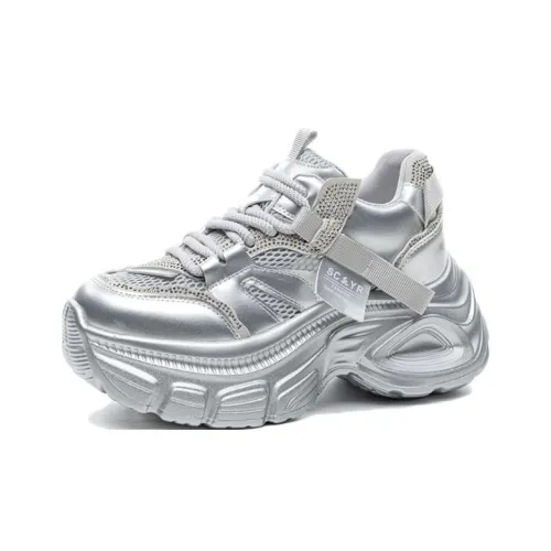 The Mystery Of Glamour Дышащие Низкие Кроссовки с Толстой Подошвой Женские