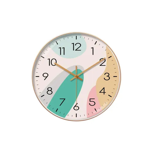 HENGQI Кварцевый механизм Стена Часы Унисекс