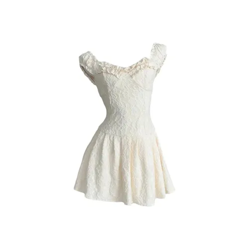 SKYA Абрикос Женские Платья без рукавов