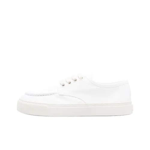 PRADA Низкие кеды Мужские Белые