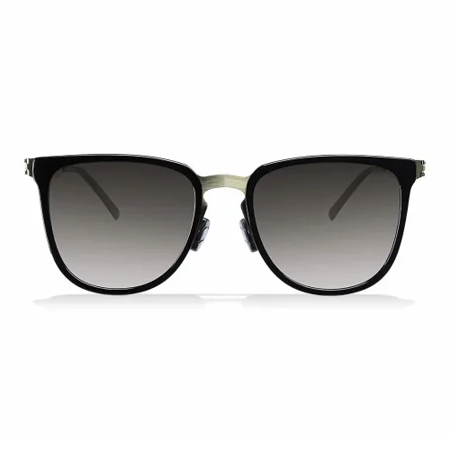 PREU Пластиковая оправа Авиационный Память Металл Нерегулярная форма Солнцезащитные очки Унисекс