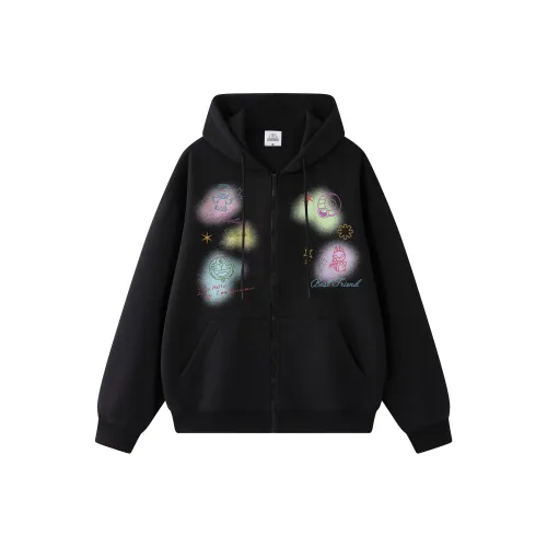 DoraemonA Jingle Cats С капюшоном Кардиган Свитшот Унисекс